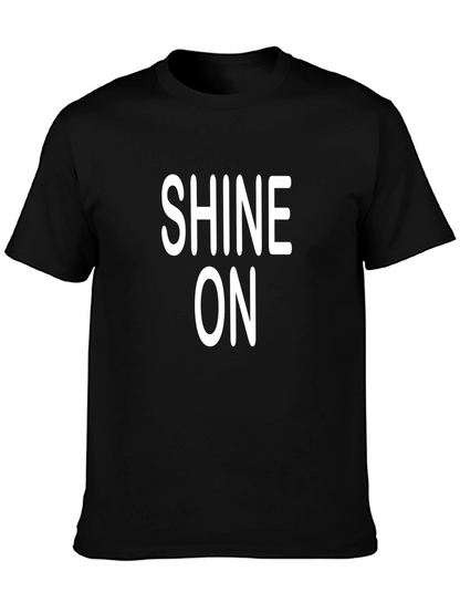 Camiseta Negra Shine On