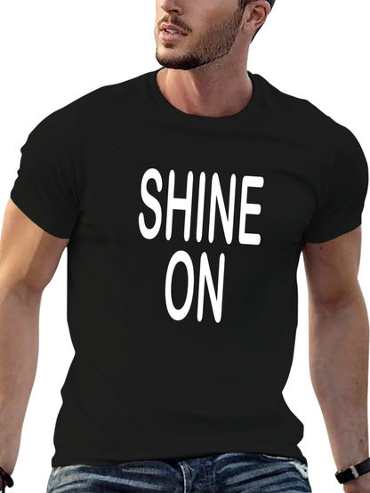 Camiseta Negra Shine On