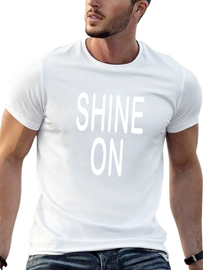 Camiseta Negra Shine On