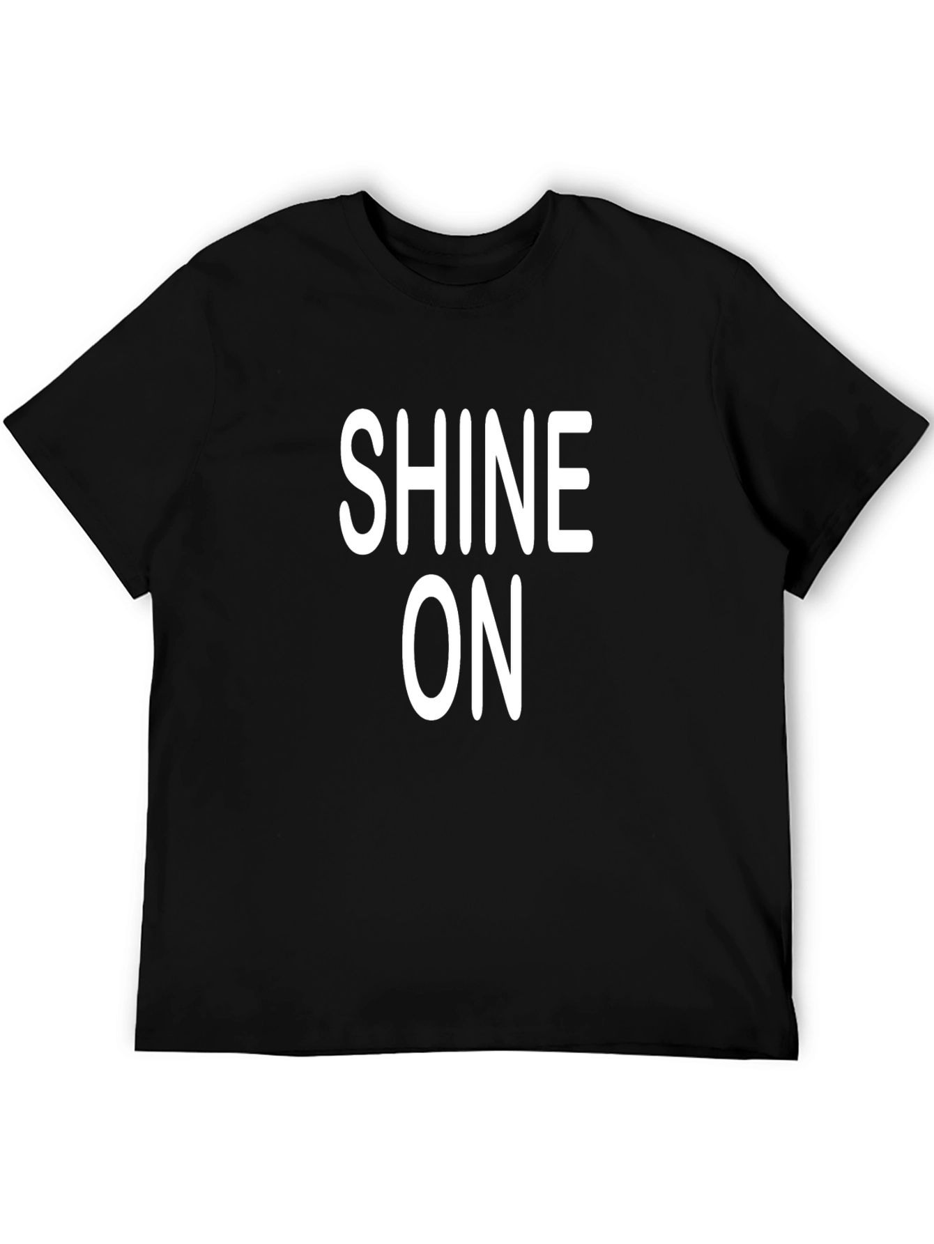 Camiseta Negra Shine On