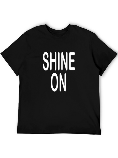 Camiseta Negra Shine On