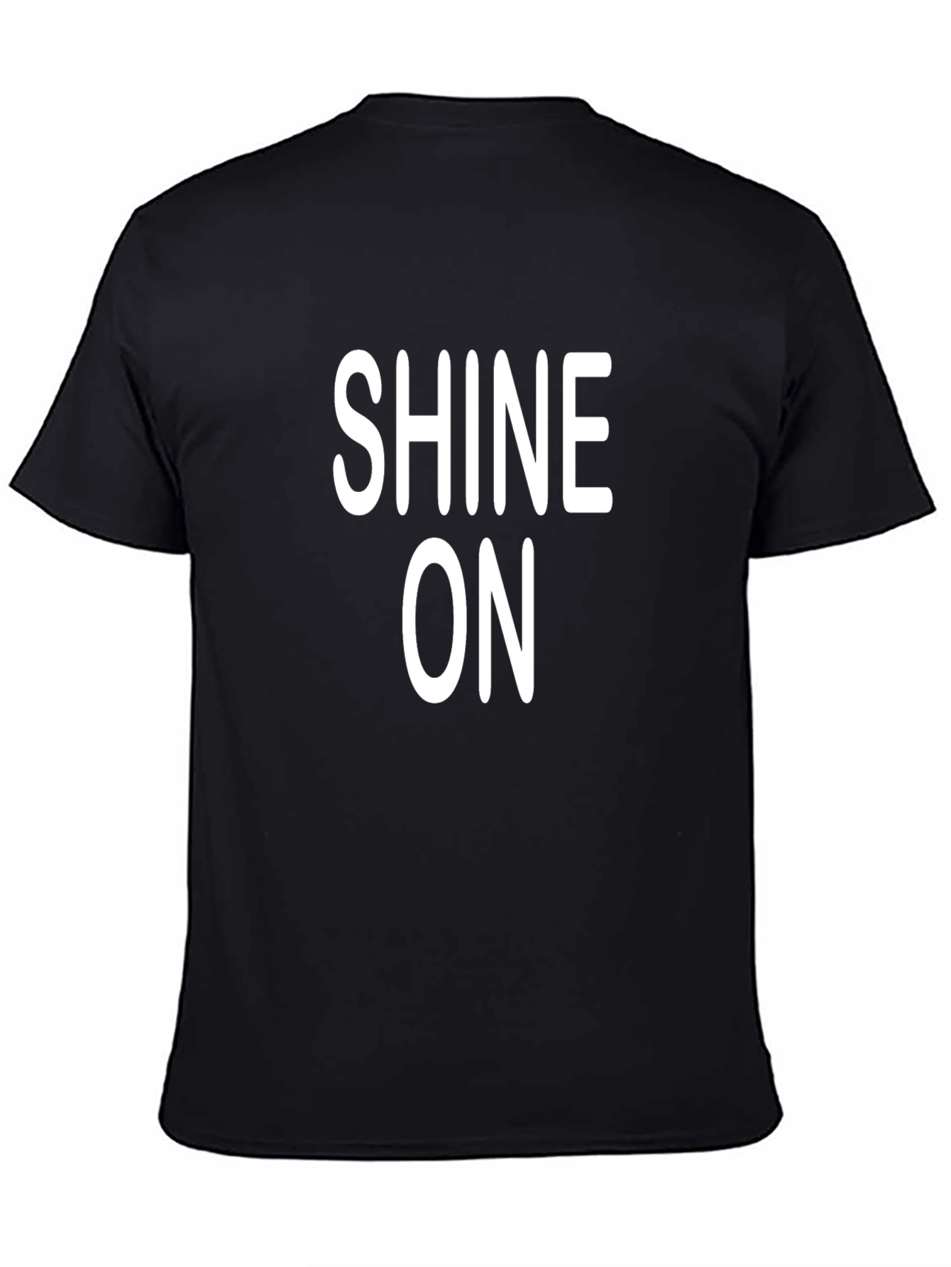 Camiseta Negra Shine On