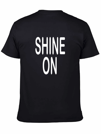 Camiseta Negra Shine On