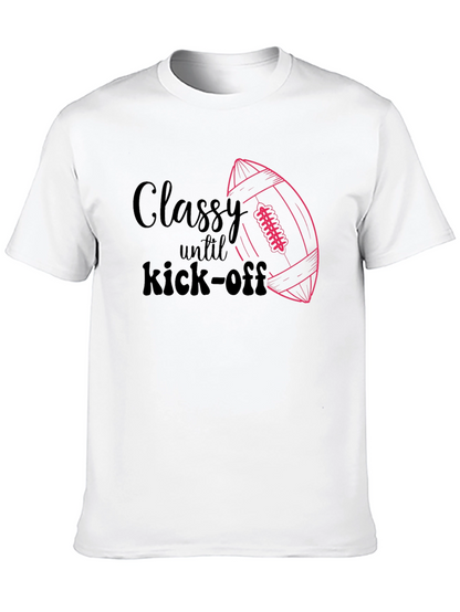 Camiseta Negra Clase hasta el Kick-Off