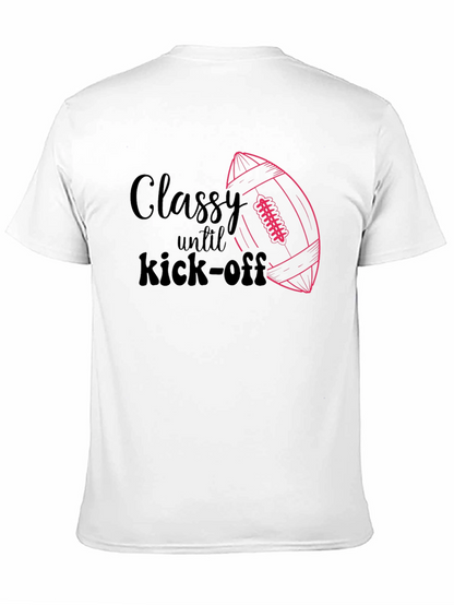 Camiseta Negra Clase hasta el Kick-Off