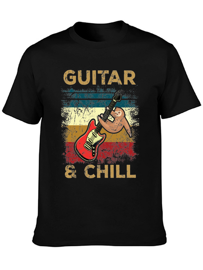 Camiseta Guitarra & Chill Algodón Suave