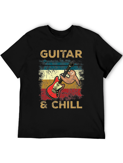 Camiseta Guitarra & Chill Algodón Suave