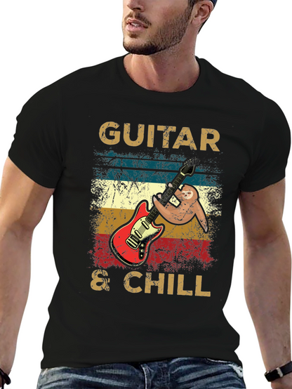 Camiseta Guitarra & Chill Algodón Suave