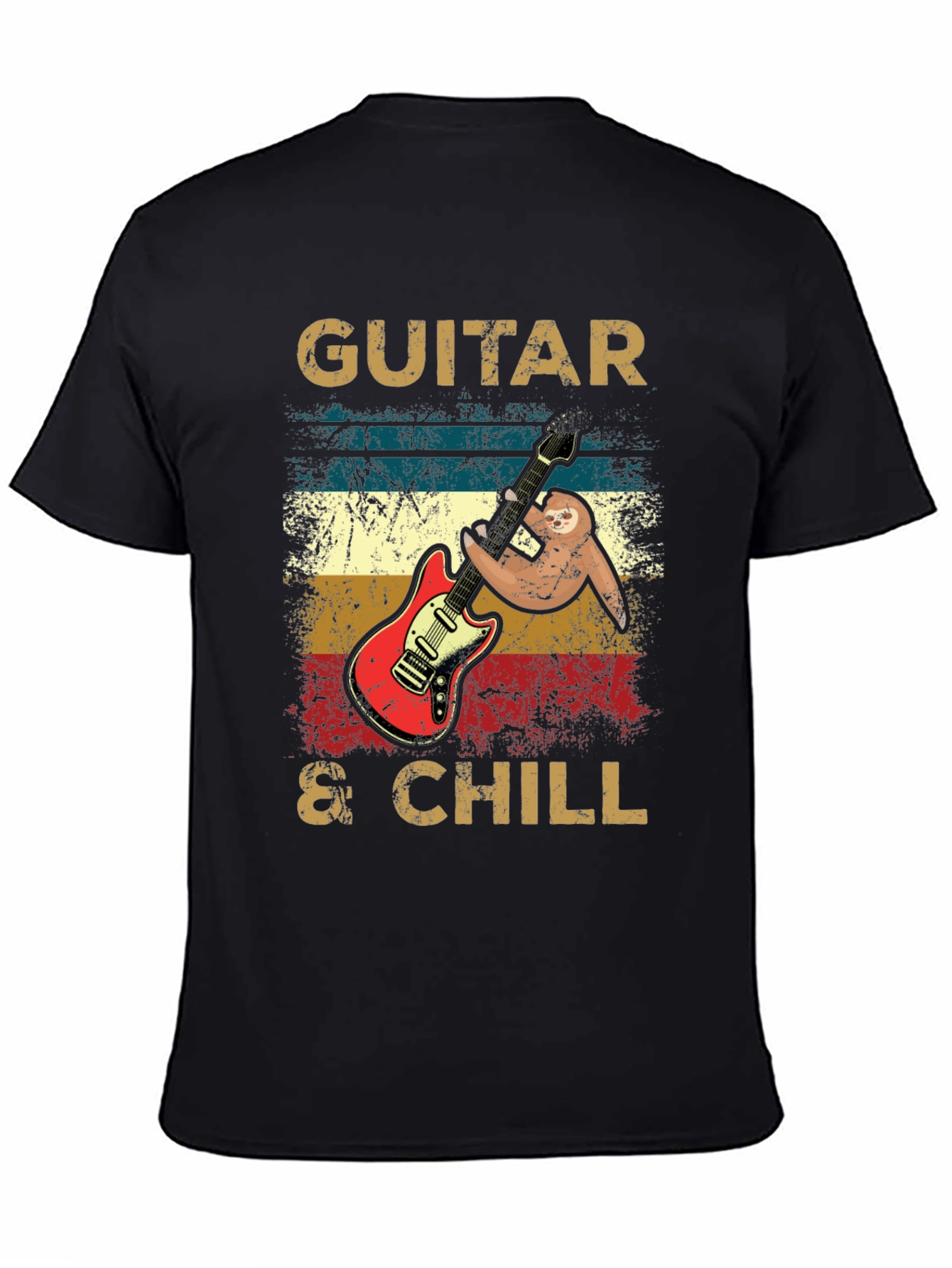 Camiseta Guitarra & Chill Algodón Suave