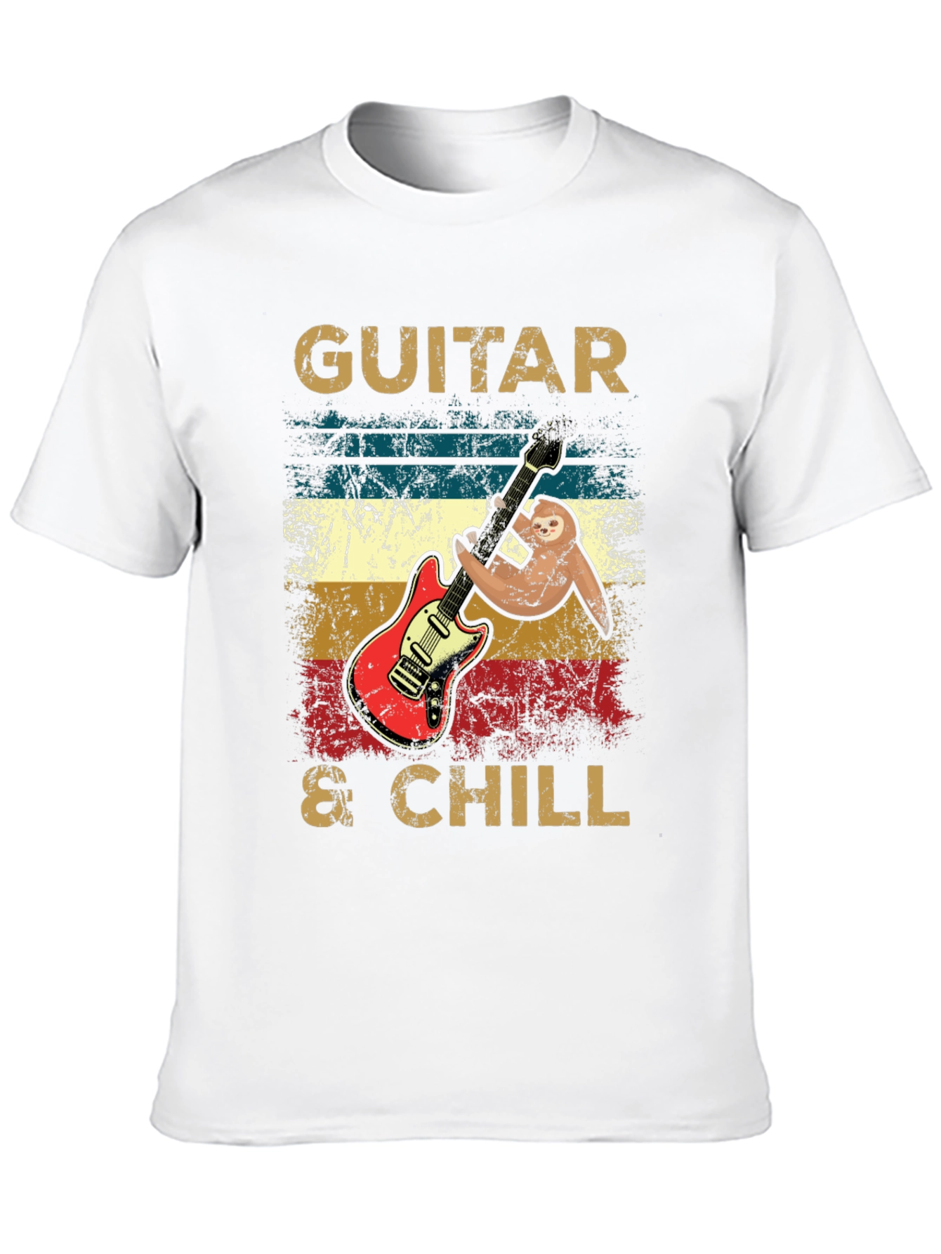 Camiseta Guitarra & Chill Algodón Suave
