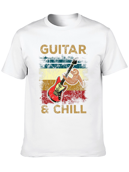 Camiseta Guitarra & Chill Algodón Suave