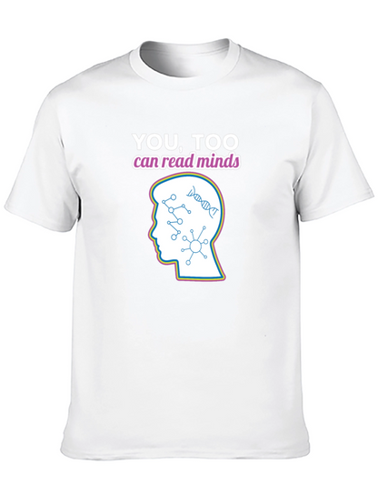 Camiseta Negra: Tú También Puedes Leer Mentes