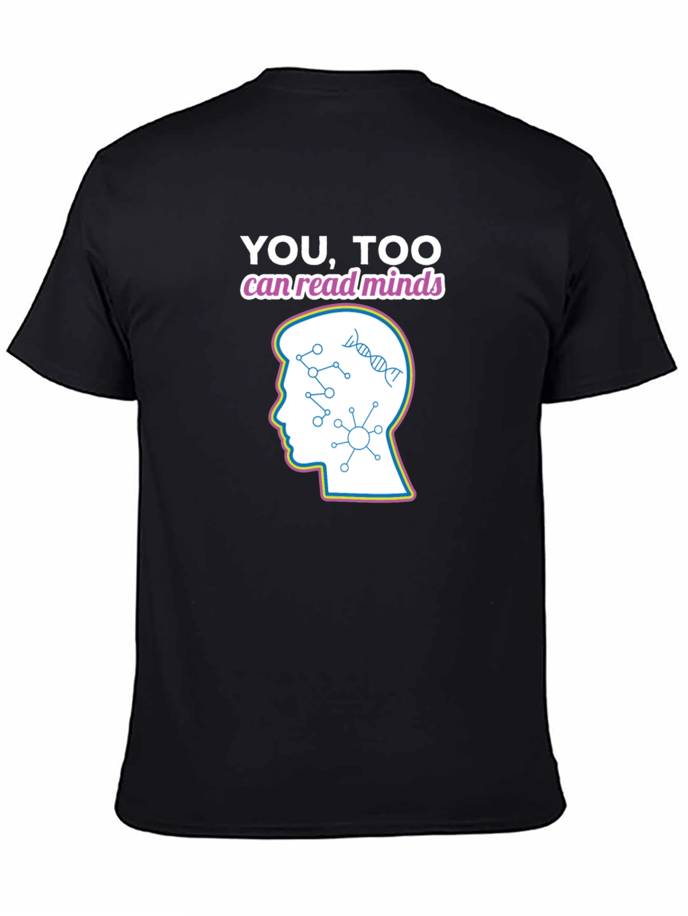 Camiseta Negra: Tú También Puedes Leer Mentes