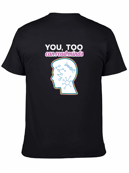 Camiseta Negra: Tú También Puedes Leer Mentes