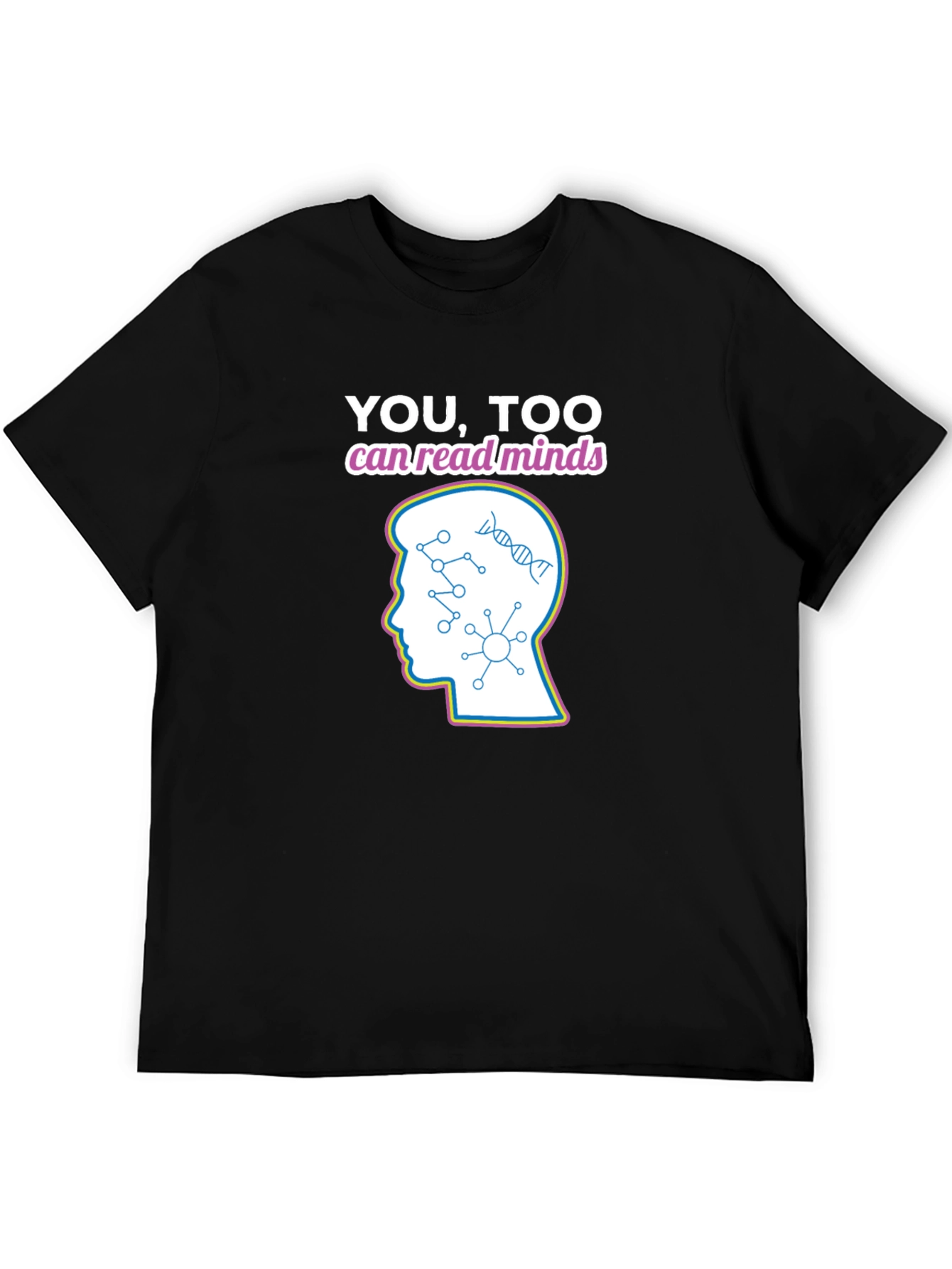 Camiseta Negra: Tú También Puedes Leer Mentes