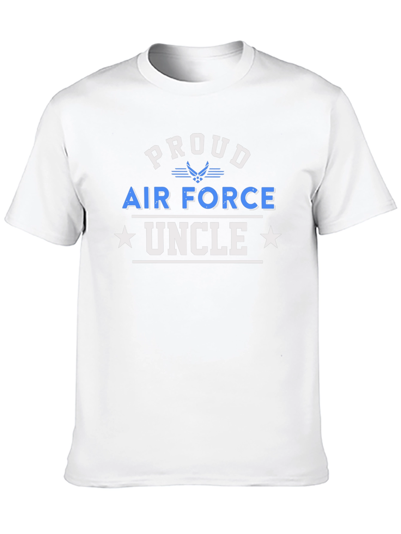 Camiseta Negra: Orgulloso Tío de la Fuerza Aérea