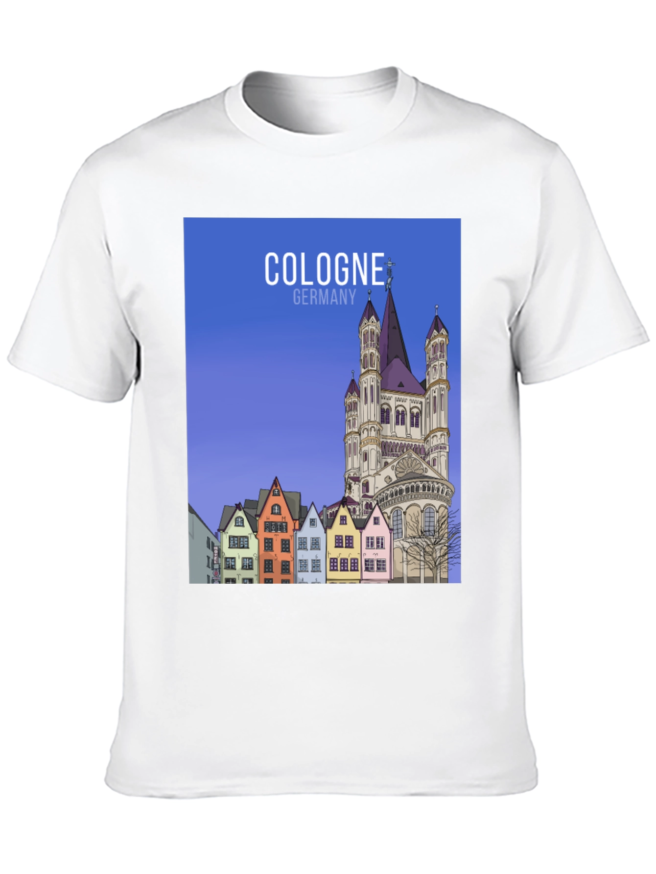 Camiseta Negra Cologne Alemania