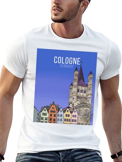 Camiseta Negra Cologne Alemania