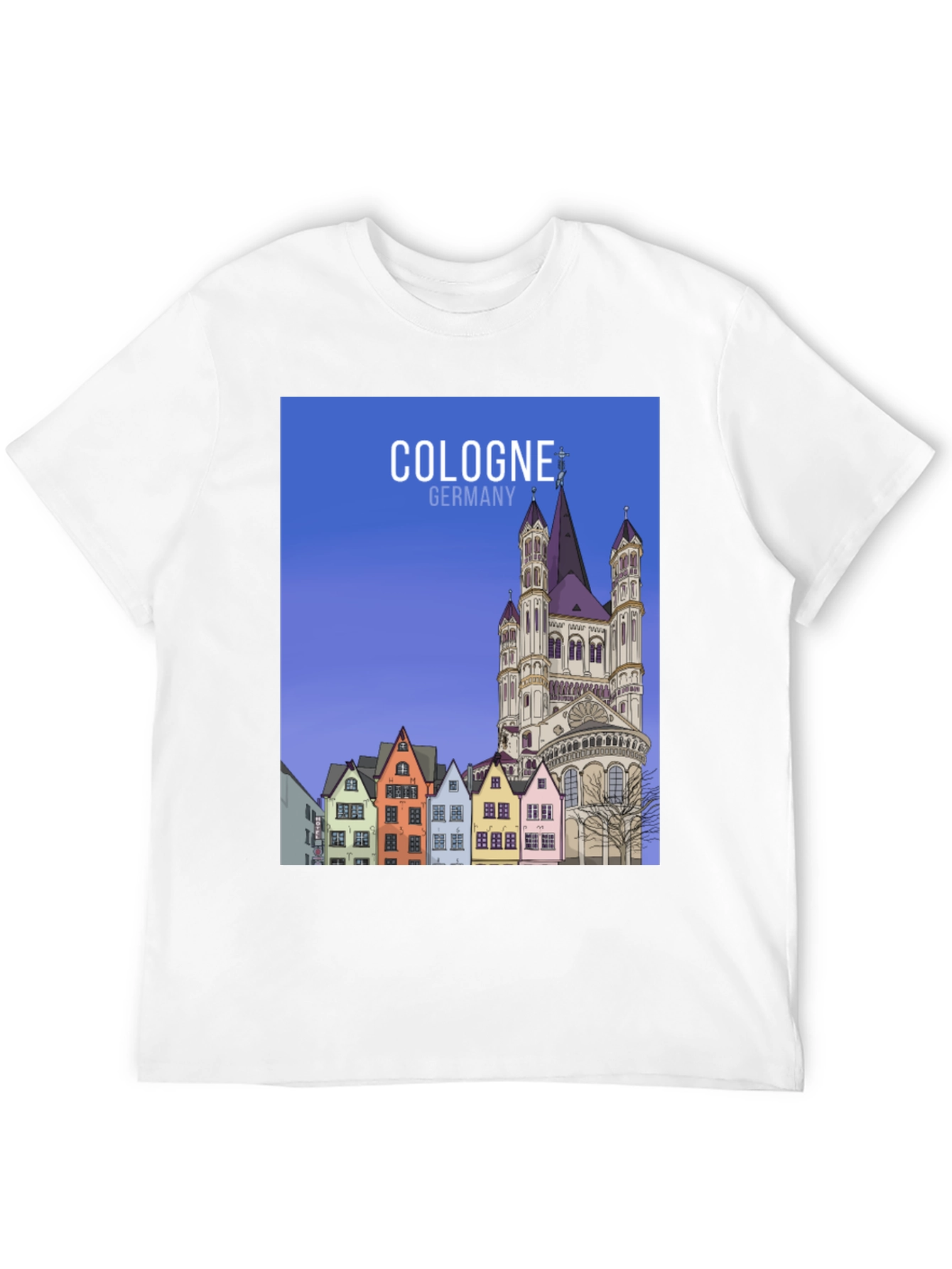 Camiseta Negra Cologne Alemania