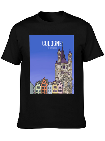 Camiseta Negra Cologne Alemania
