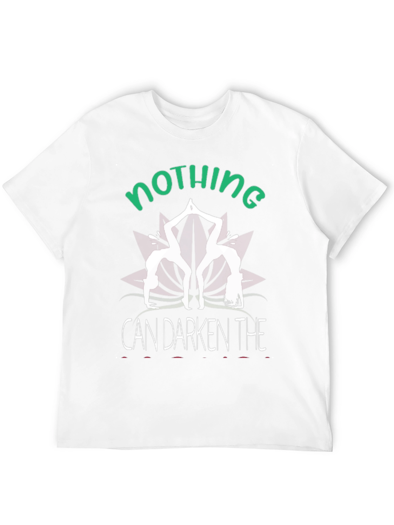 Camiseta Negra Yoga: Nada Puede Oscurecer