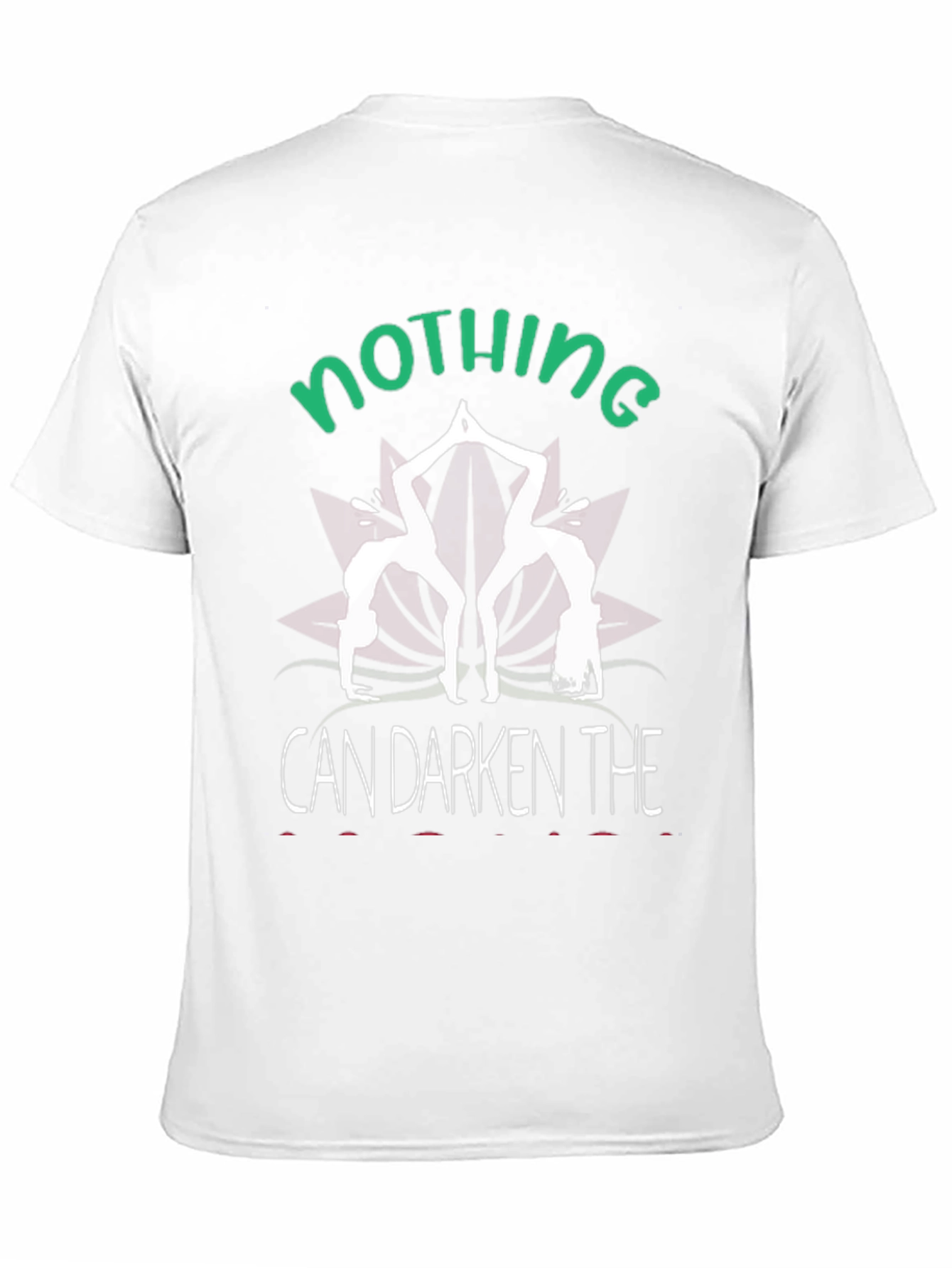 Camiseta Negra Yoga: Nada Puede Oscurecer