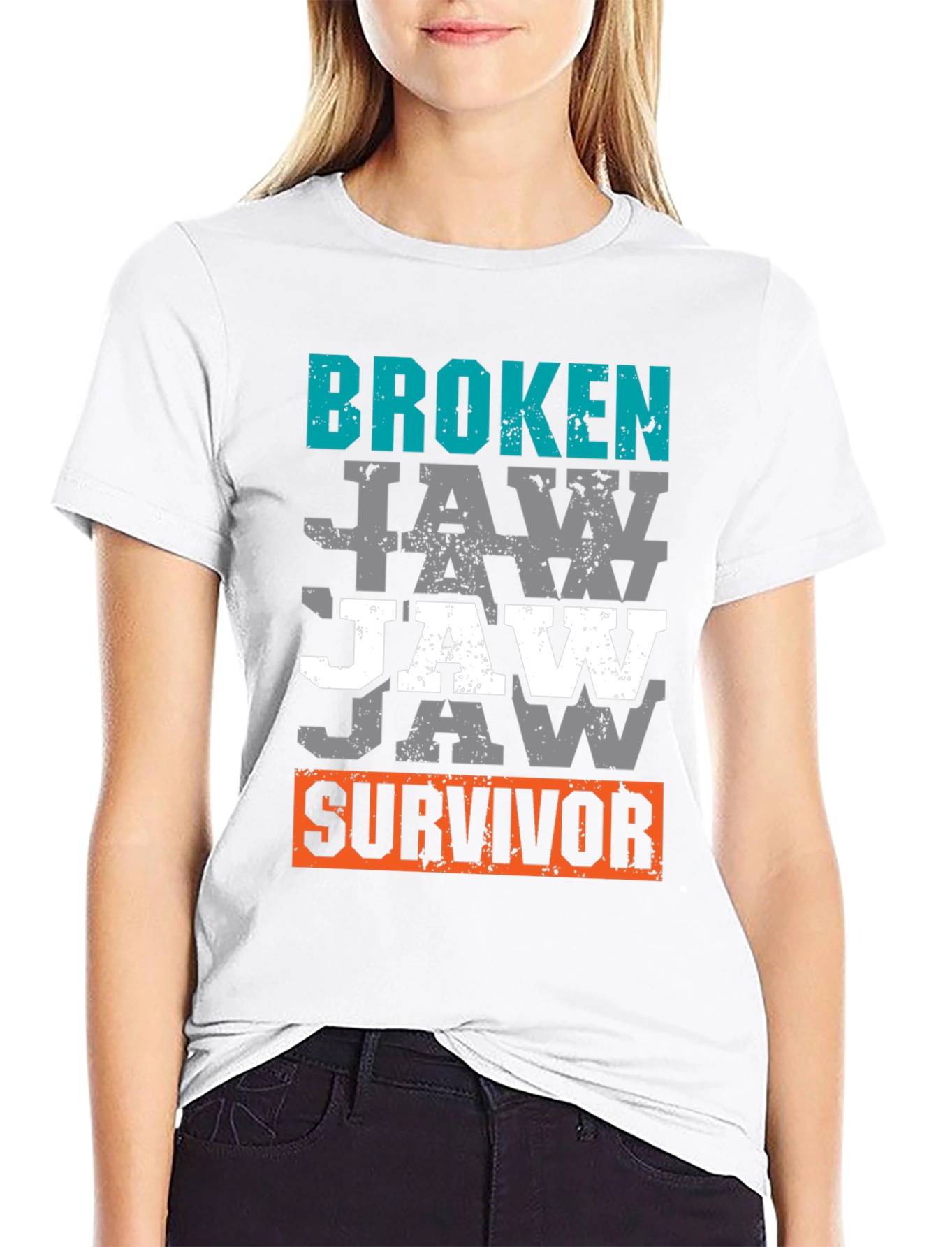 Camiseta Broken Jaw Survivor