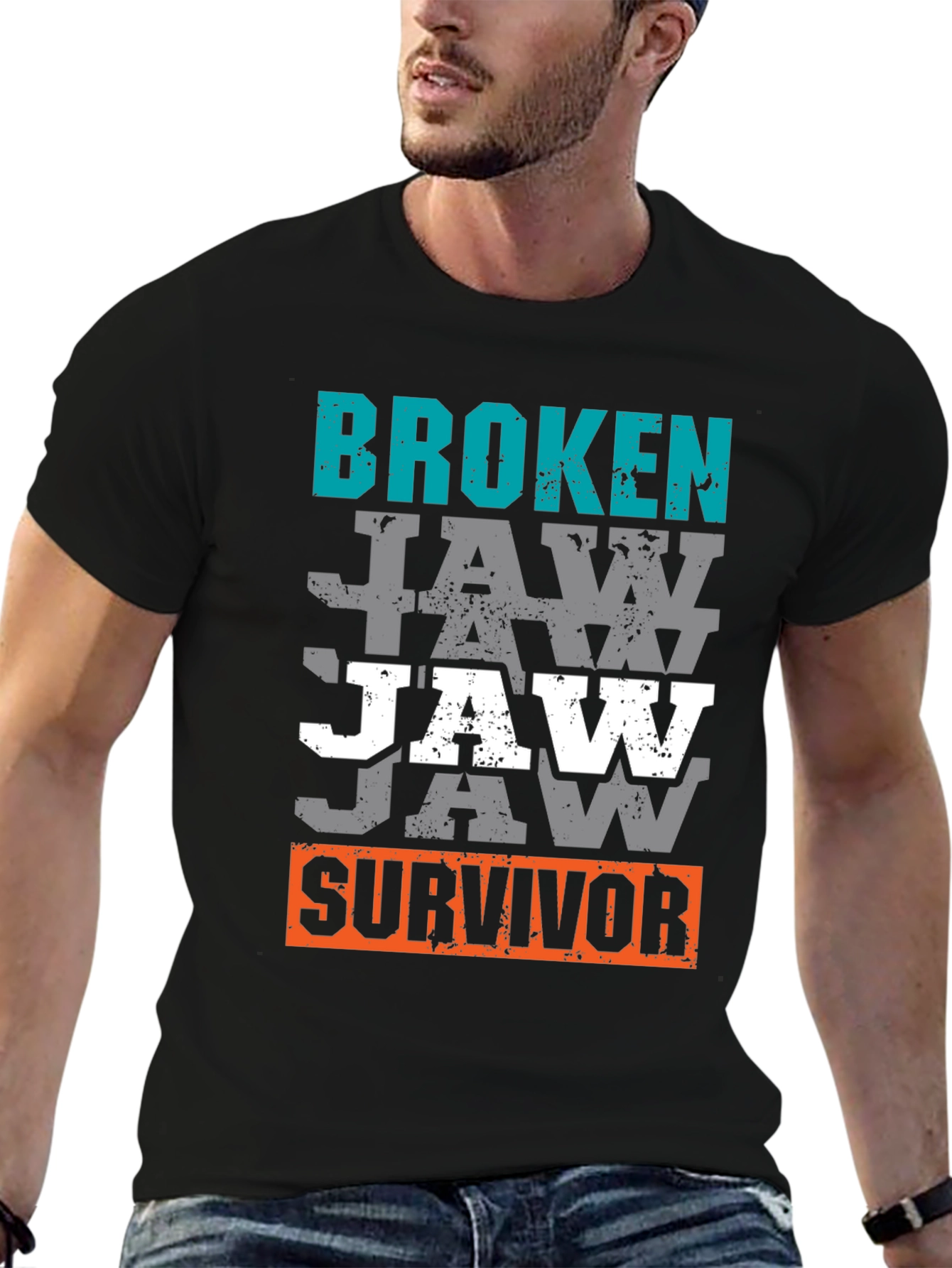 Camiseta Broken Jaw Survivor