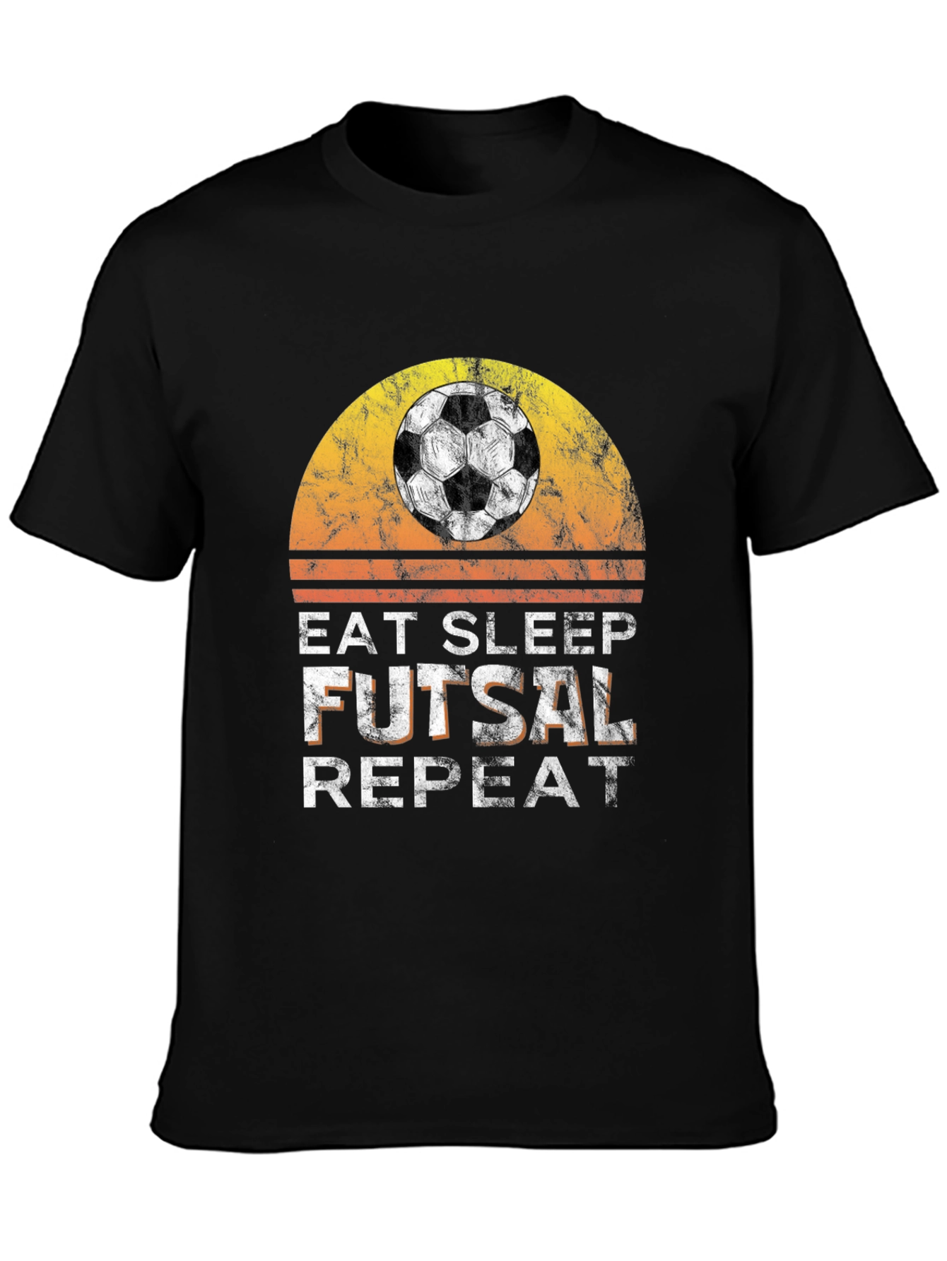 Camiseta Fútbol Sala Hombre - Eat Sleep Futsal Repeat