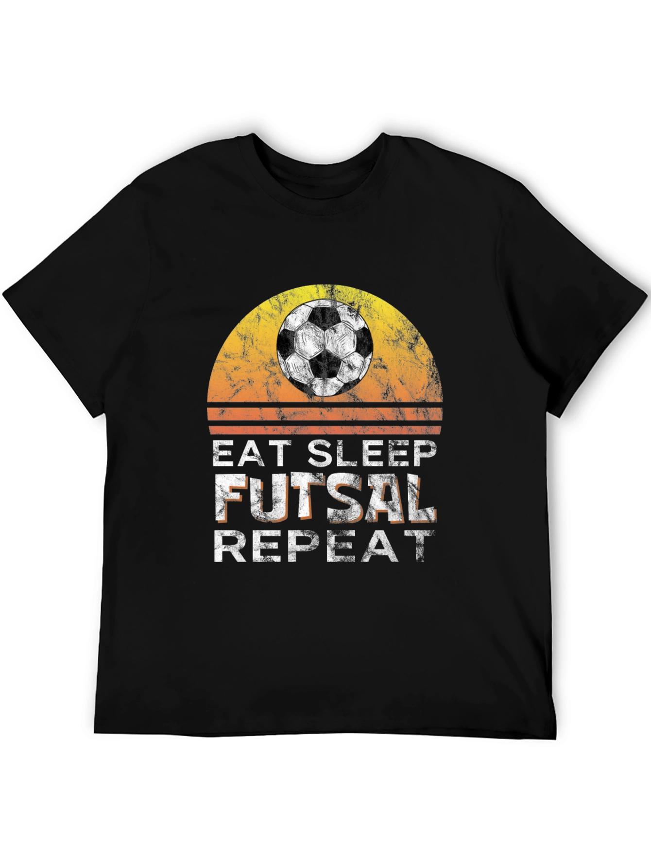 Camiseta Fútbol Sala Hombre - Eat Sleep Futsal Repeat