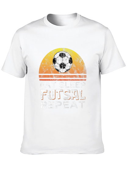 Camiseta Fútbol Sala Hombre - Eat Sleep Futsal Repeat