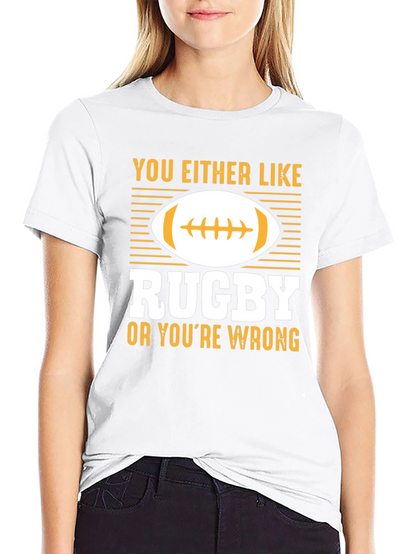 Camiseta Rugby O Te Gusta o Estás Equivocado