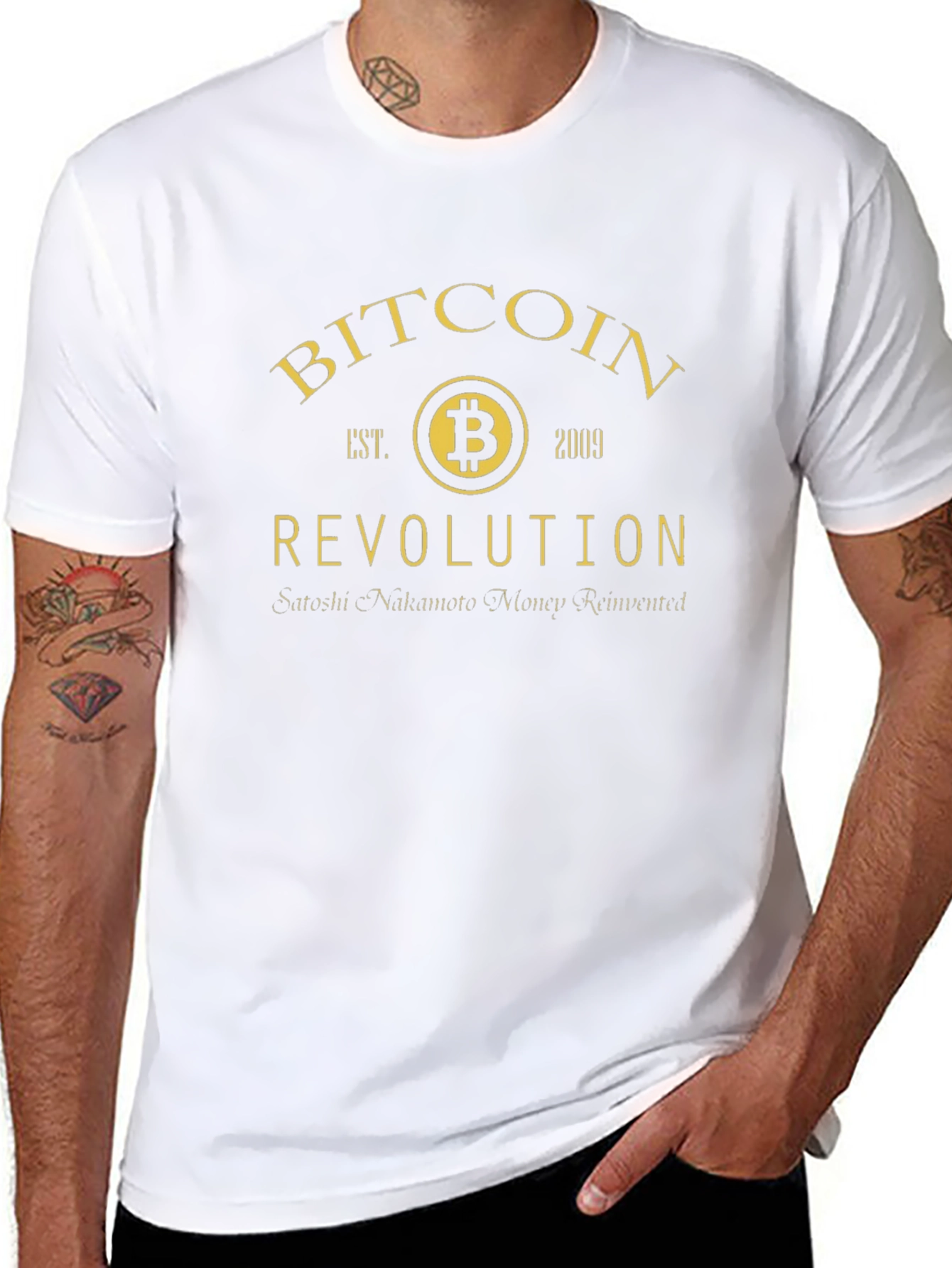 Camiseta Bitcoin Revolution