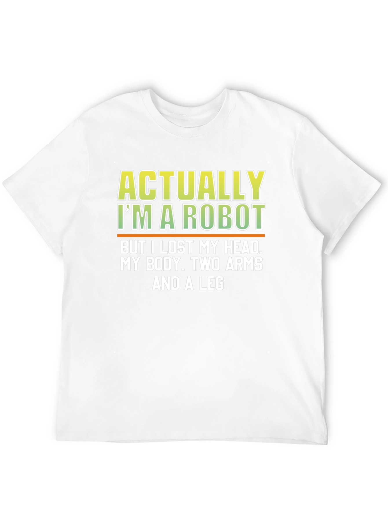 Camiseta Soy un Robot - Humor y Estilo