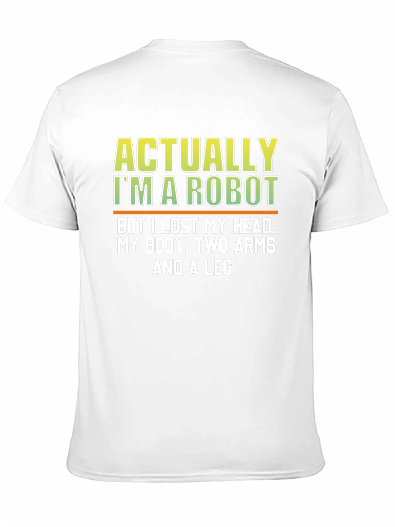 Camiseta Soy un Robot - Humor y Estilo