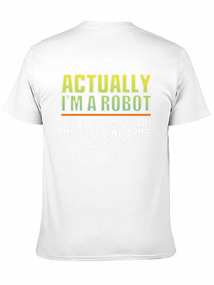 Camiseta Soy un Robot - Humor y Estilo