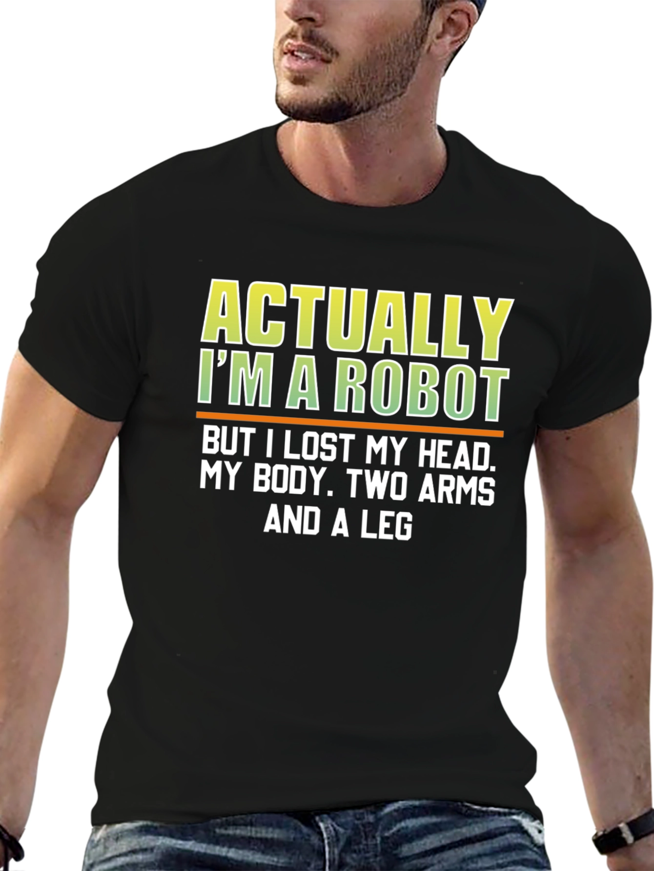 Camiseta Soy un Robot - Humor y Estilo