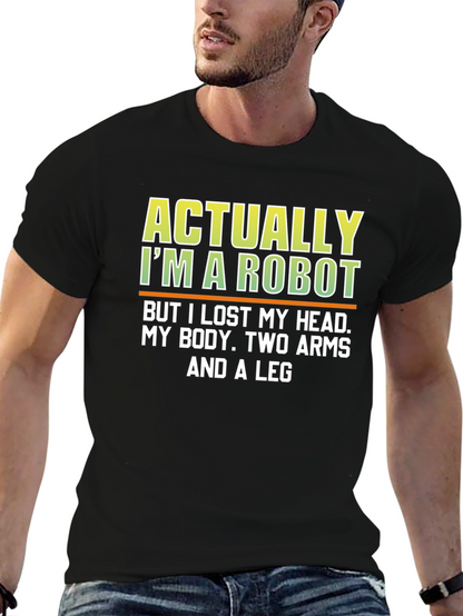 Camiseta Soy un Robot - Humor y Estilo