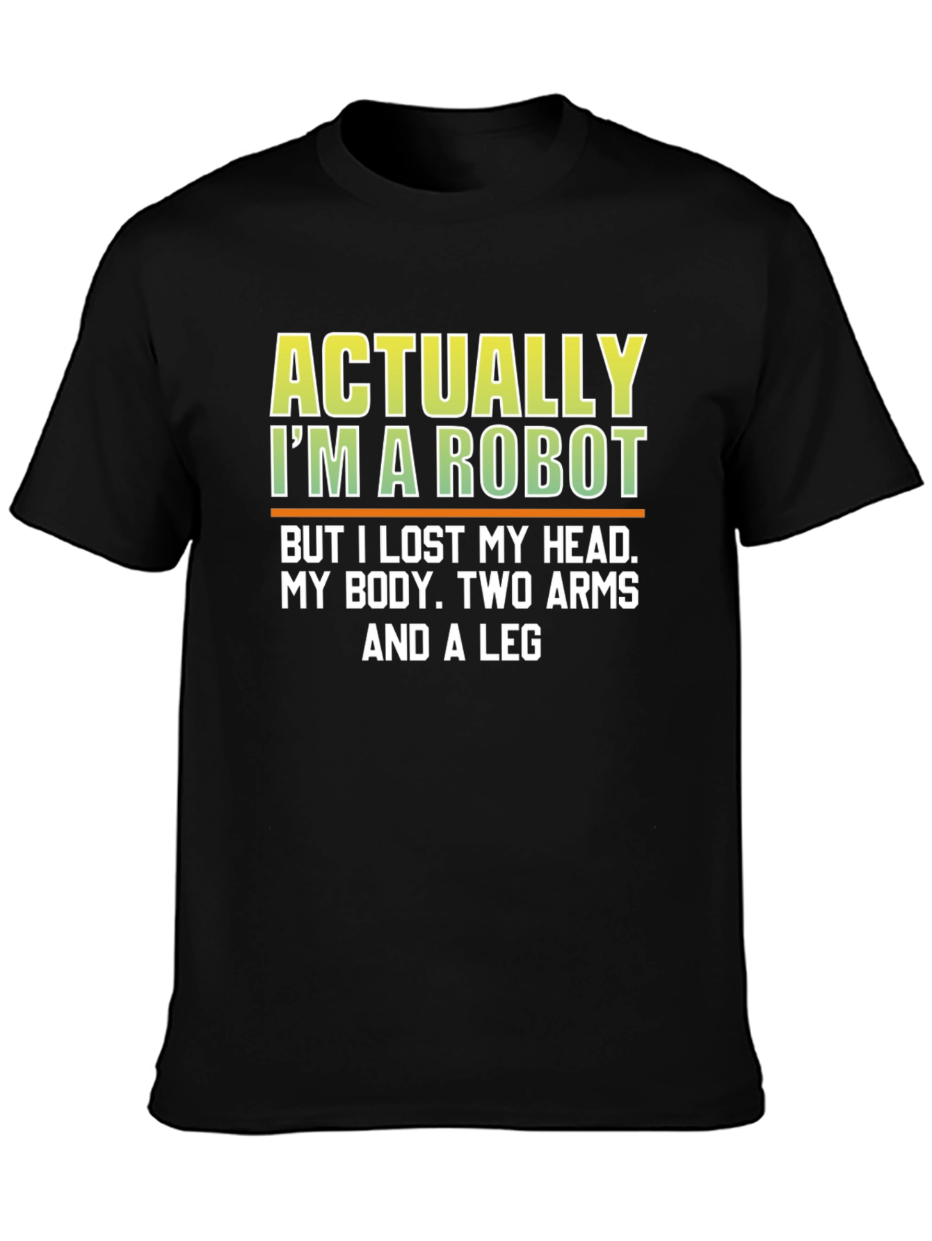 Camiseta Soy un Robot - Humor y Estilo