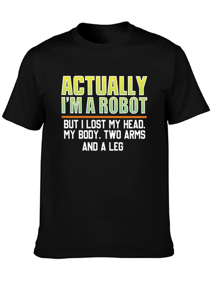 Camiseta Soy un Robot - Humor y Estilo