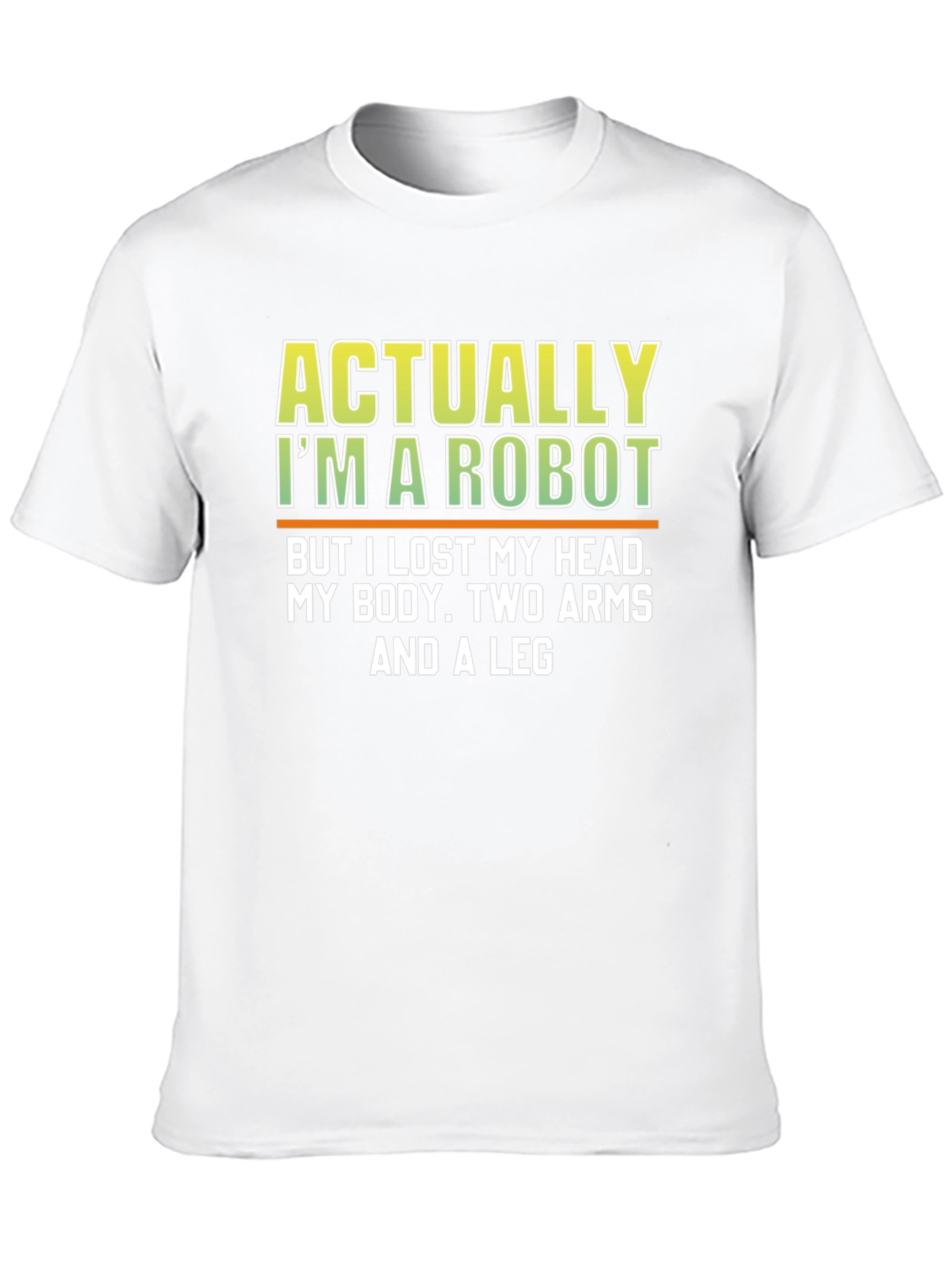 Camiseta Soy un Robot - Humor y Estilo