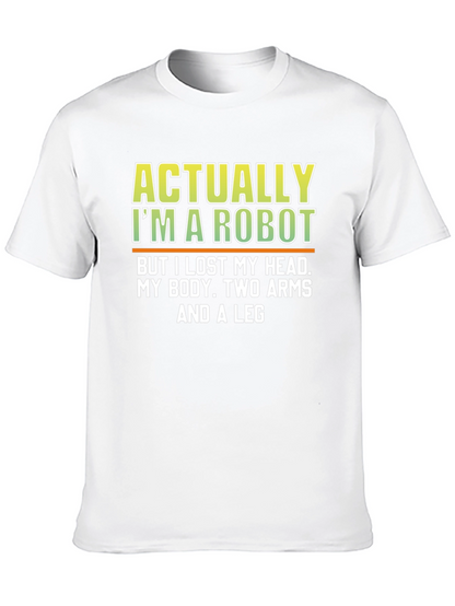 Camiseta Soy un Robot - Humor y Estilo