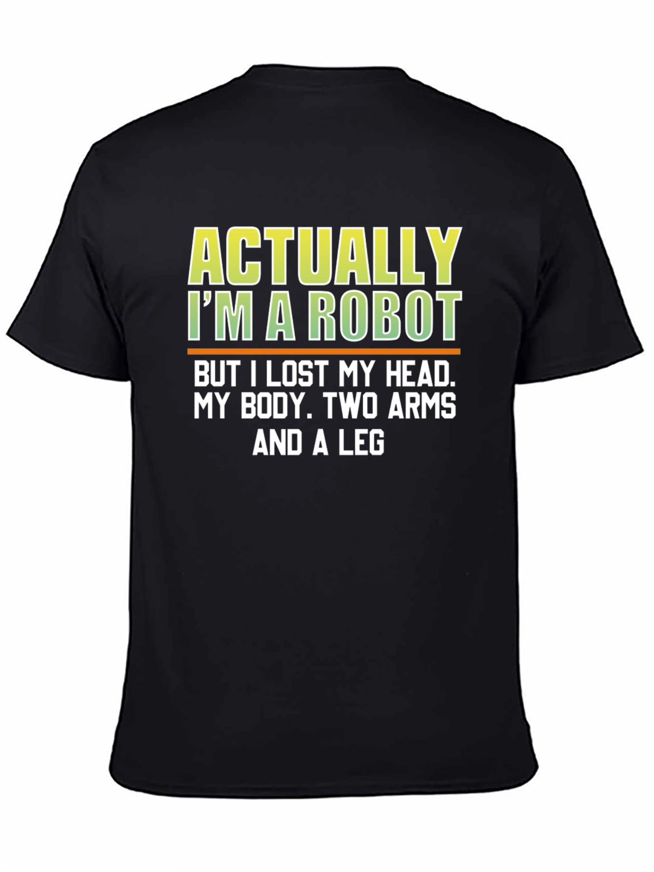 Camiseta Soy un Robot - Humor y Estilo