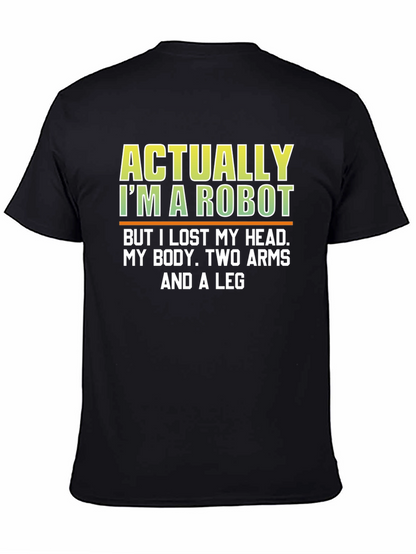 Camiseta Soy un Robot - Humor y Estilo