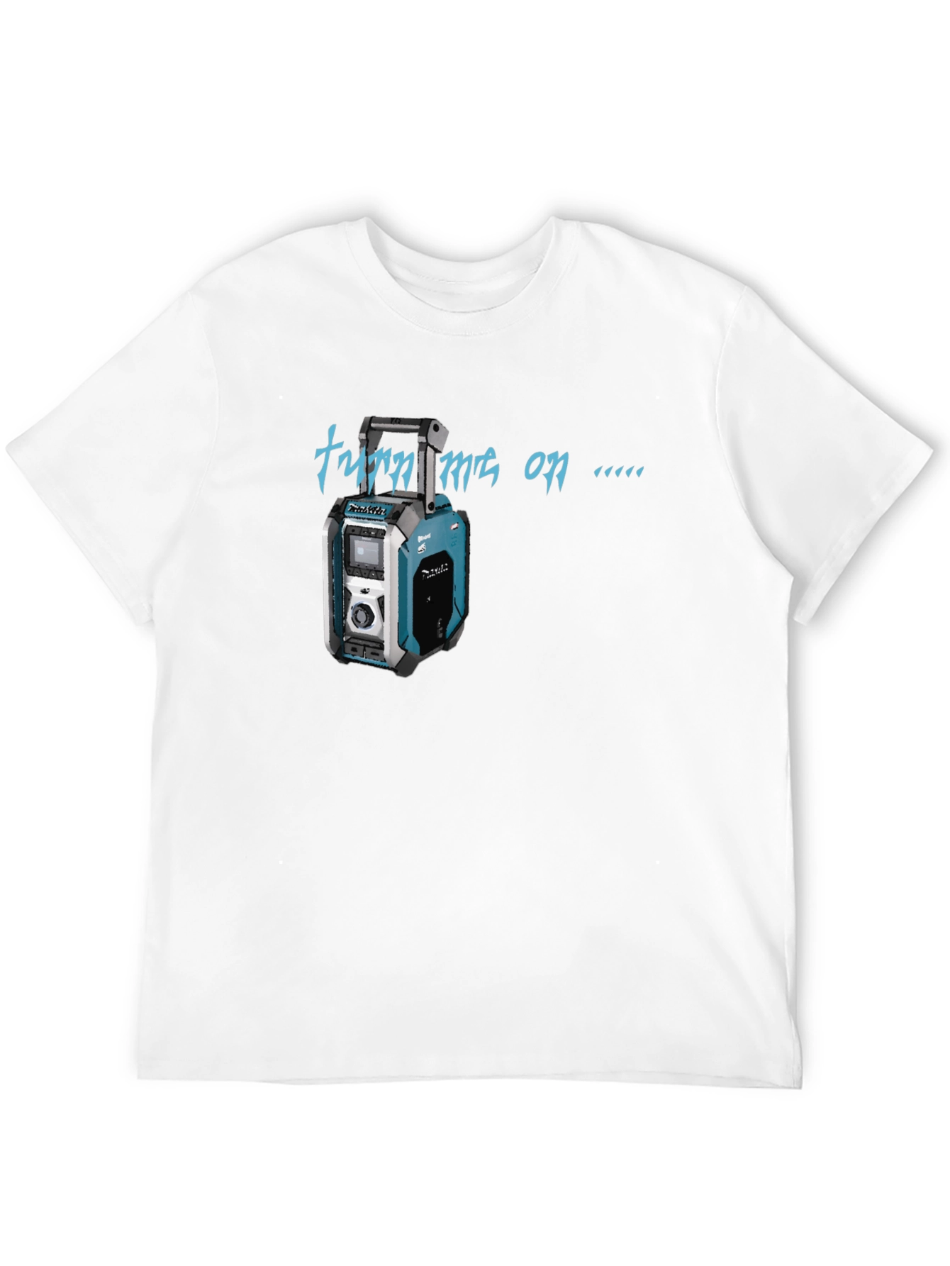 Camiseta Negra Turn me on