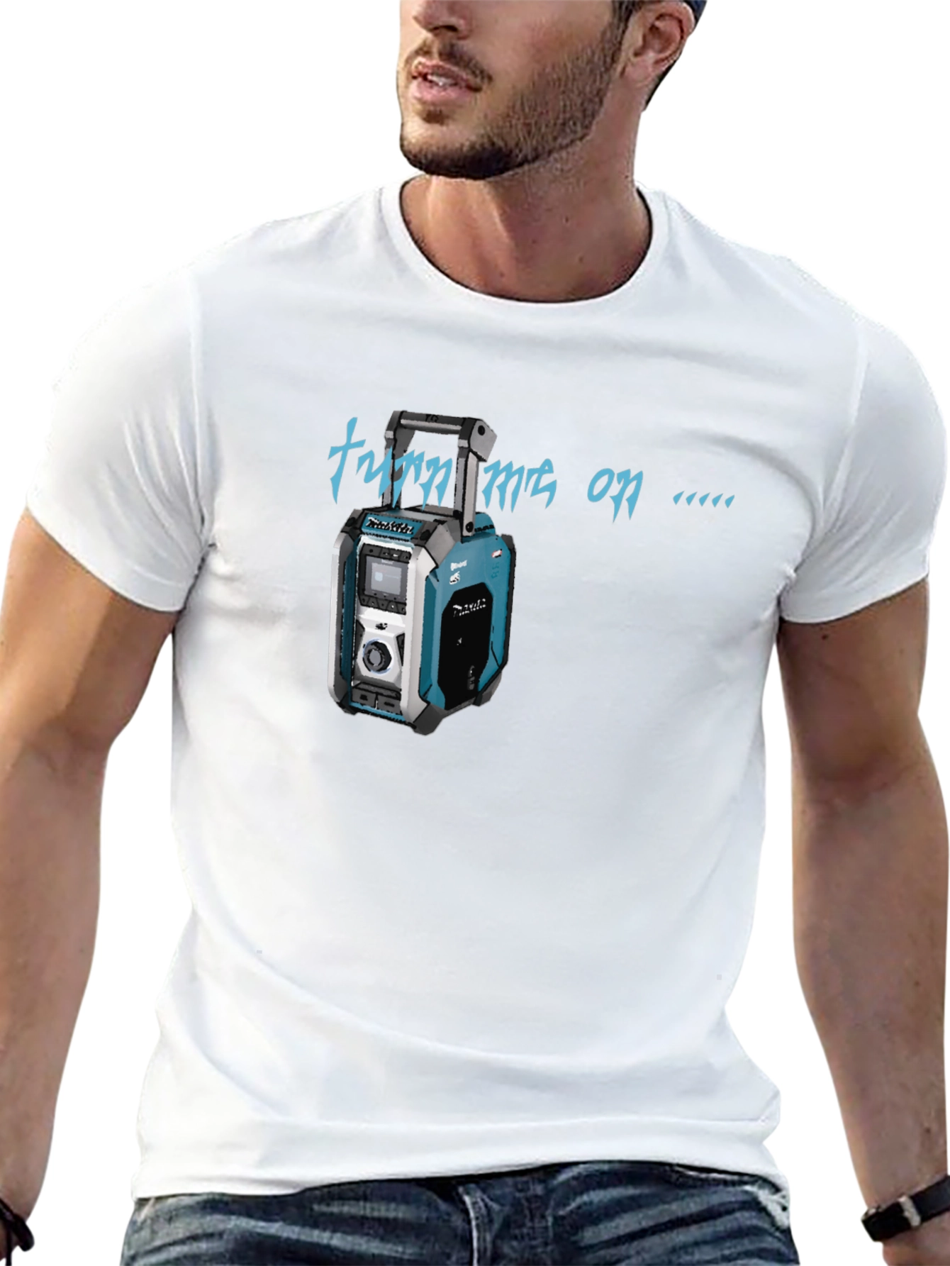 Camiseta Negra Turn me on
