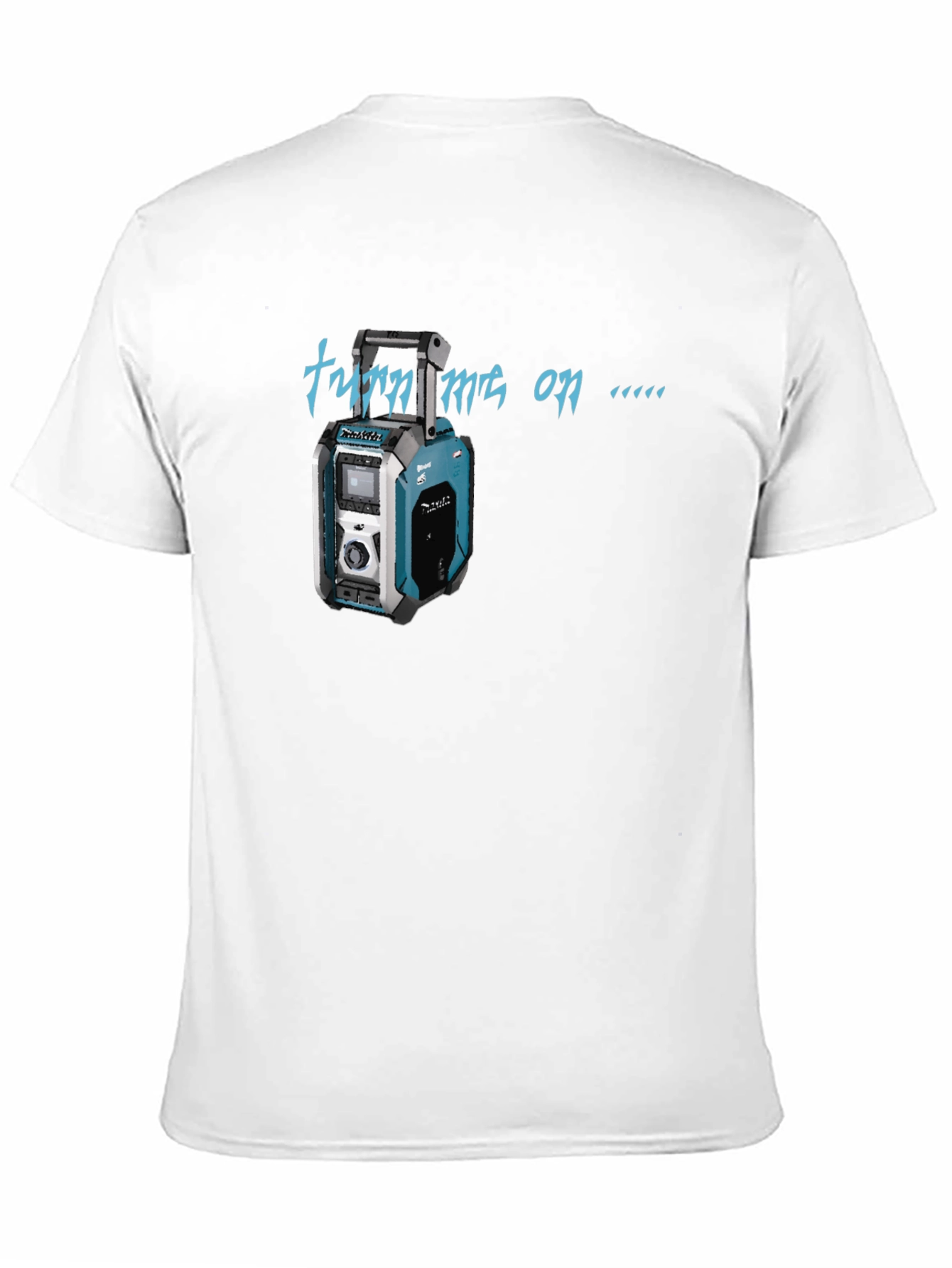 Camiseta Negra Turn me on