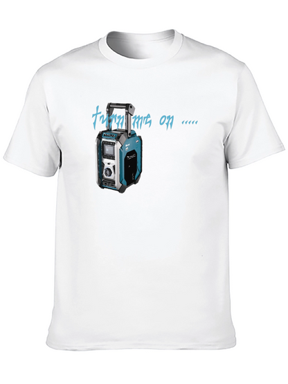 Camiseta Negra Turn me on