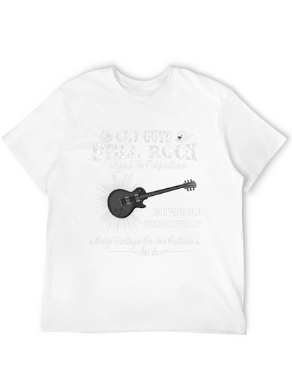 Camiseta Hombre Old Guys Still Rock