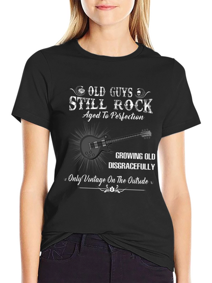Camiseta Hombre Old Guys Still Rock